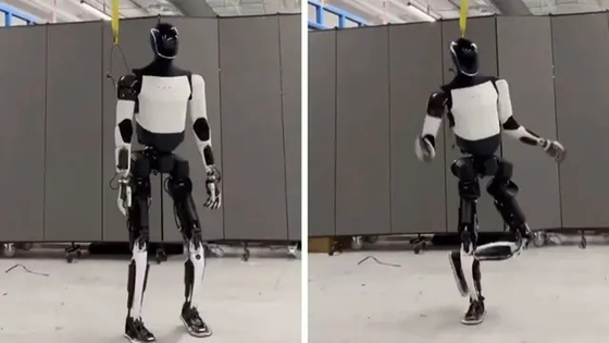 Így táncol a Tesla humanoid robotja, Optimus – videó