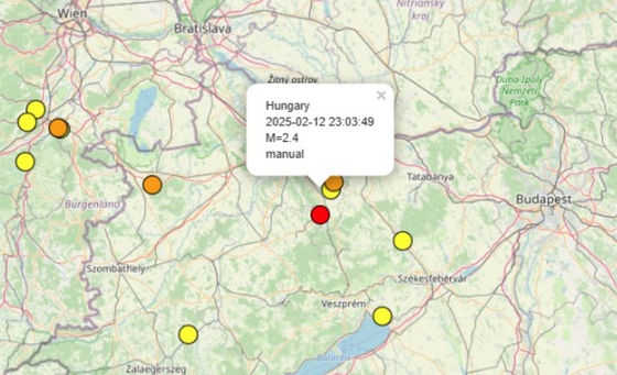 Földrengés volt Pannonhalma térségében