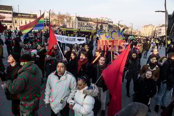 A Széll Kálmán téren fognak tüntetni az antifasiszták a kitörés napján