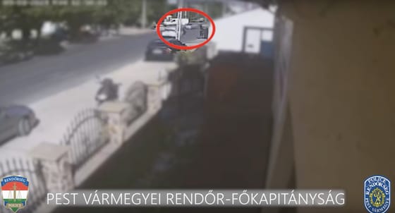 Elütött egy gyalogost, majd simán továbbhajtott az érdi gázoló – videó