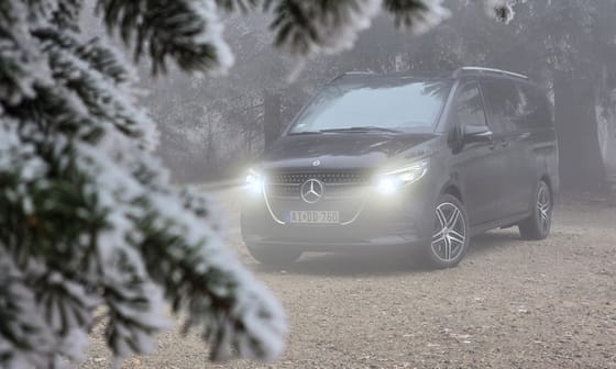 Nagycsaládosok álma: a Kékestetőnél autóztunk az új Mercedes V-osztállyal
