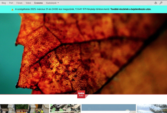 13 millió fotó megy a kukába: megszűnik az egyik legismertebb magyar fotós oldal, az Indafotó