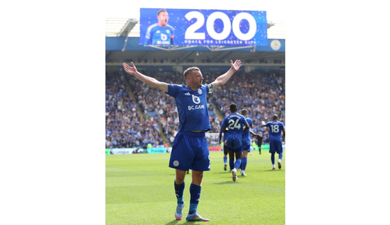 200. góljával búcsúzott James Vardy a Leicester Citytől