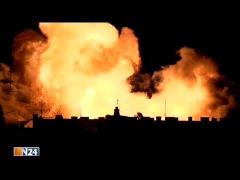 Óriási bombát robbantottak fel Münchenben – videó