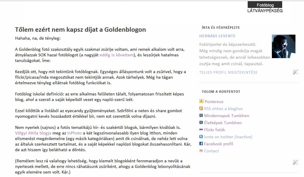 Goldenblog: 
