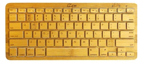iZen Bamboo Keyboard: természetközeli billentyűzet iPadhez [galéria]