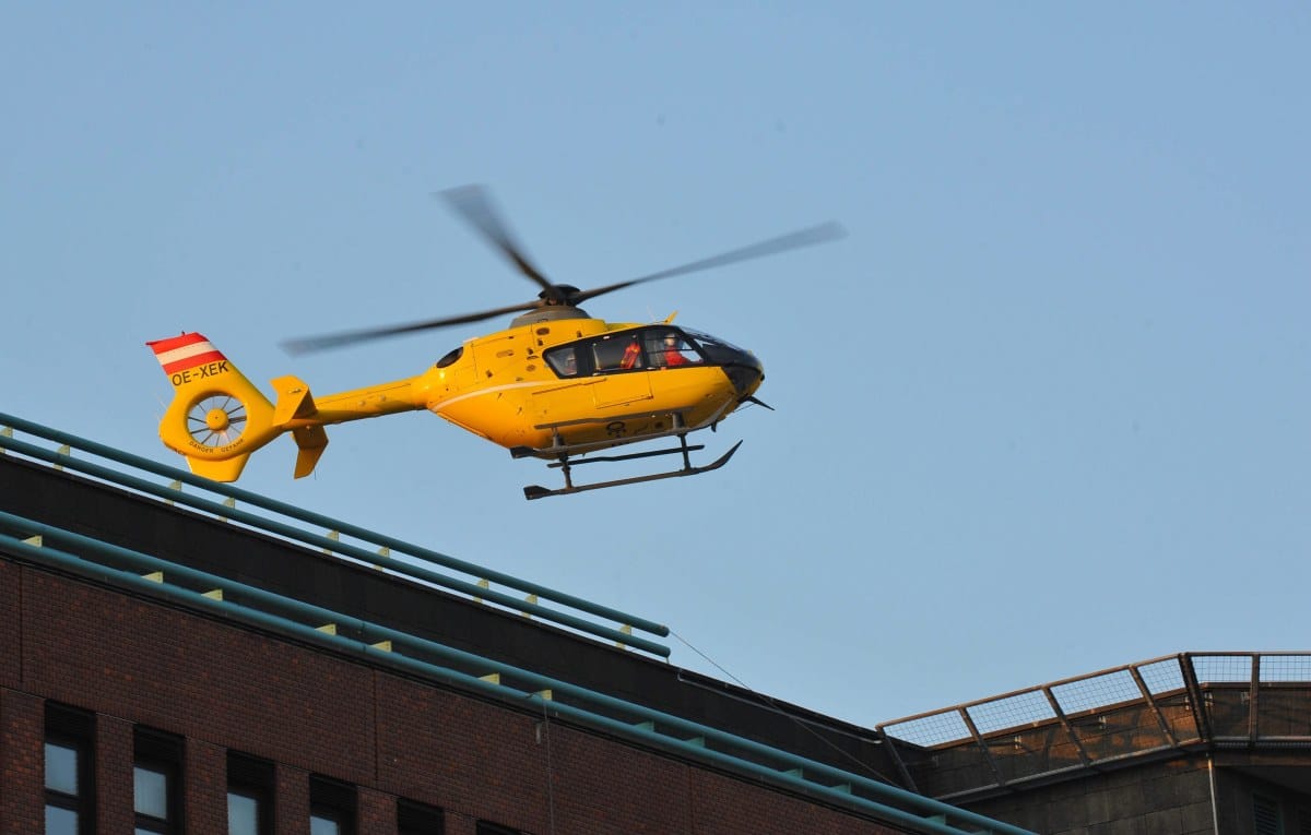 Elküldték a mentőhelikoptert a Honvédkórházból, mert rossz volt a lift