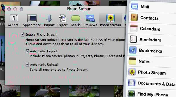 Aperture és iPhoto a felhőben