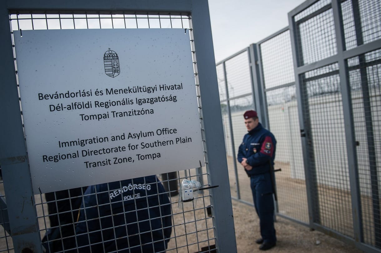 A strasbourgi bíróság előtt a magyar tranzitzóna ügye