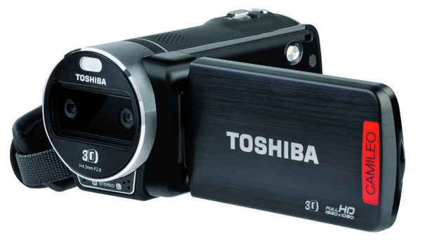 Új 3D-s kamera a Toshibától, beépített 3D-s kijelzővel
