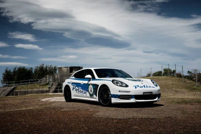 Porsche Panamerát kaptak az ausztrál zsaruk