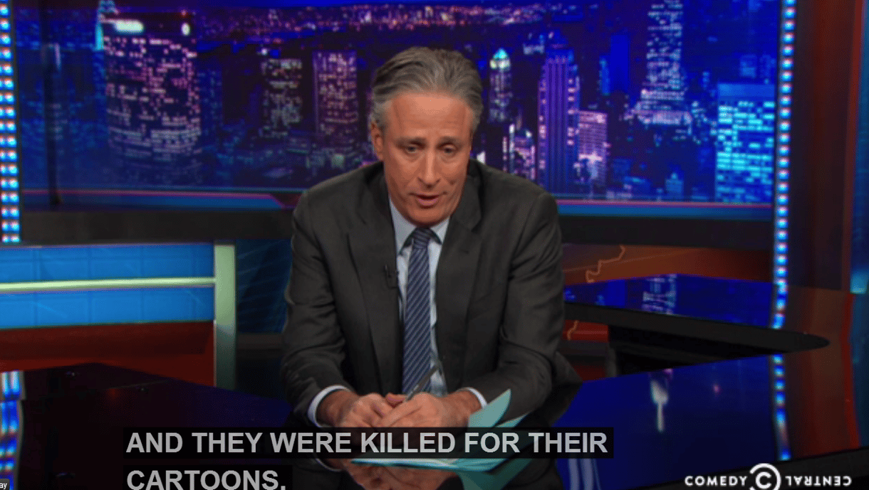 Jon Stewart tagadja, hogy antiszemitizmussal vádolta volna meg J.K. Rowlingot