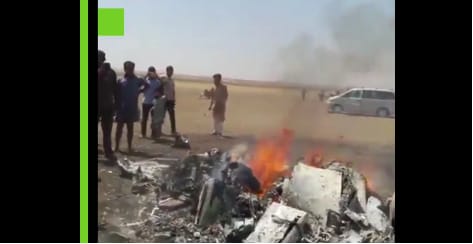 ISIS-videón az orosz helikopter lelövése