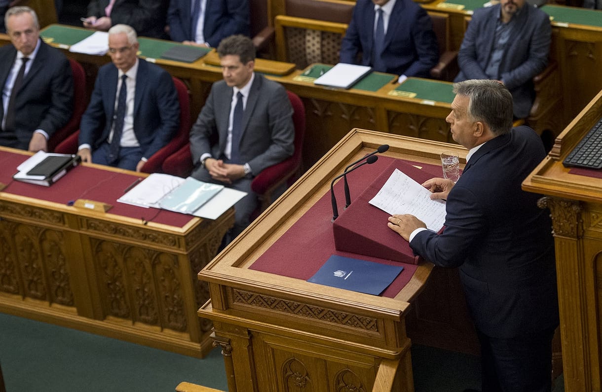 Orbán: Megerőszakolnák Magyarországot