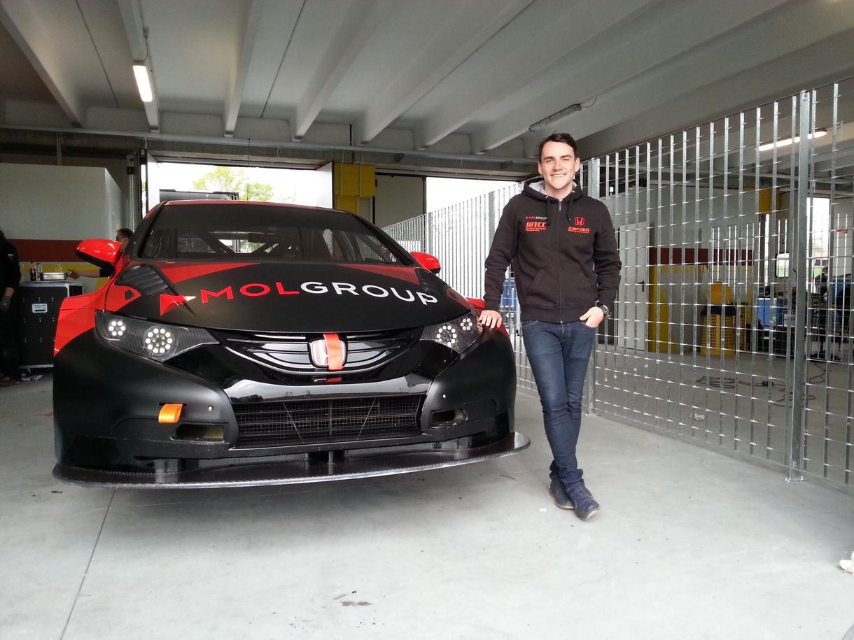 Michelisz Norbi rajtra kész a Honda Civic WTCC-vel