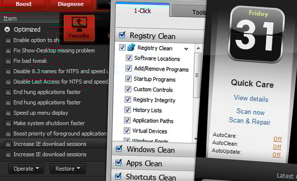 TOP 2011: ingyenes optimalizáló- és takarító szoftverek a Windowshoz