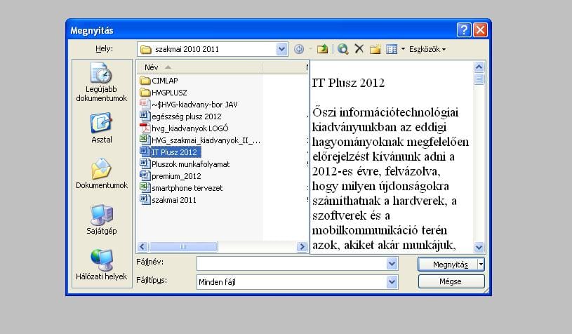 Word tipp: Nézzen bele a dokumentumokba, anélkül, hogy megnyitná őket