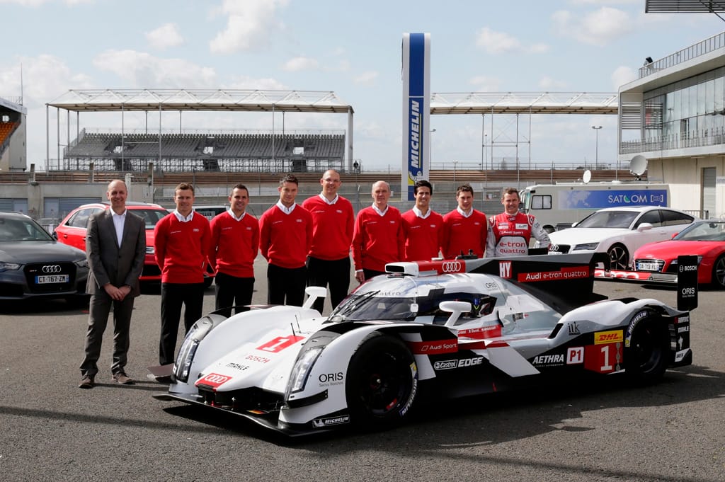 Le Mans utcáin kapott új ruhát az Audi új torpedója – fotók