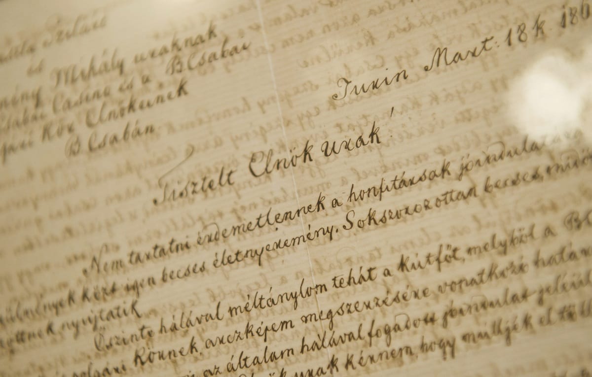 Ajándék az USA-ból: hazatért Kossuth levele