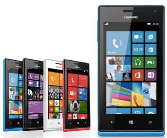 Huawei Ascend W1: windowsos, ugyanolyan