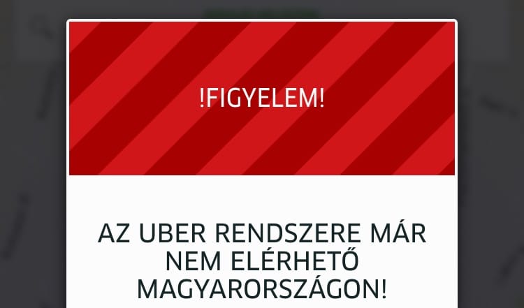 Fotó: Meglepő üzenet fogadja most a magyar uberezőket