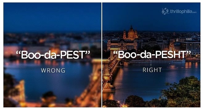 Egy oldal Budapest helyes kiejtésére tanítja a világot