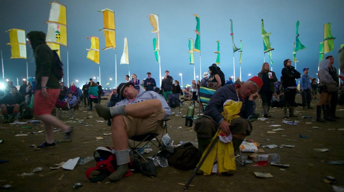 Brutális számok: 6 hétig takarítják a Glastonbury helyszínét