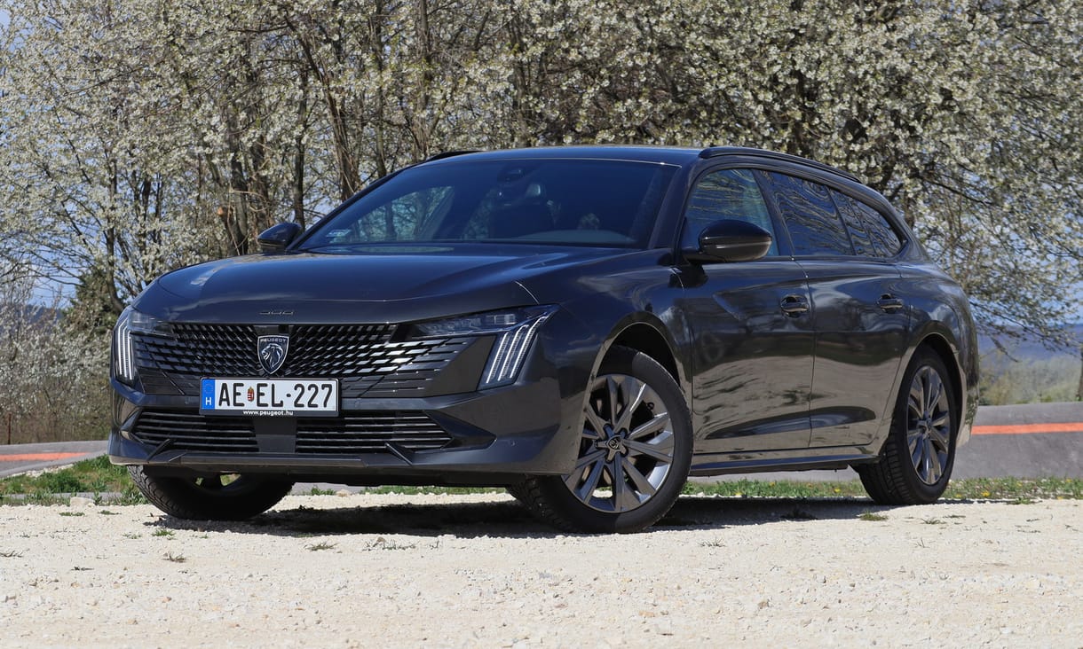 Nem SUV és nem is villany: teszten a látványos dízel sportkombi, az új Peugeot 508 SW