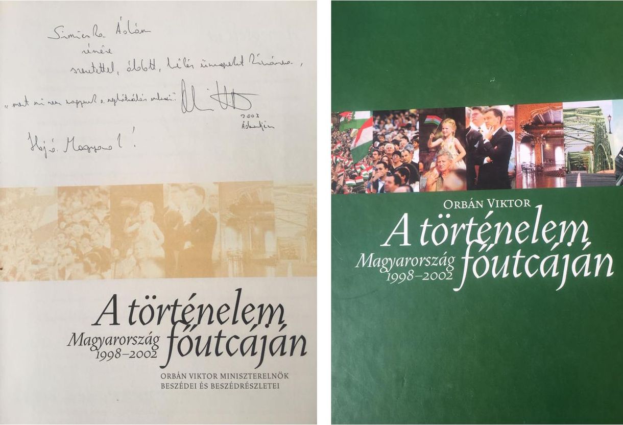 „Régi közös emlékkel” üzent Orbánnak Simicska fia – fotó