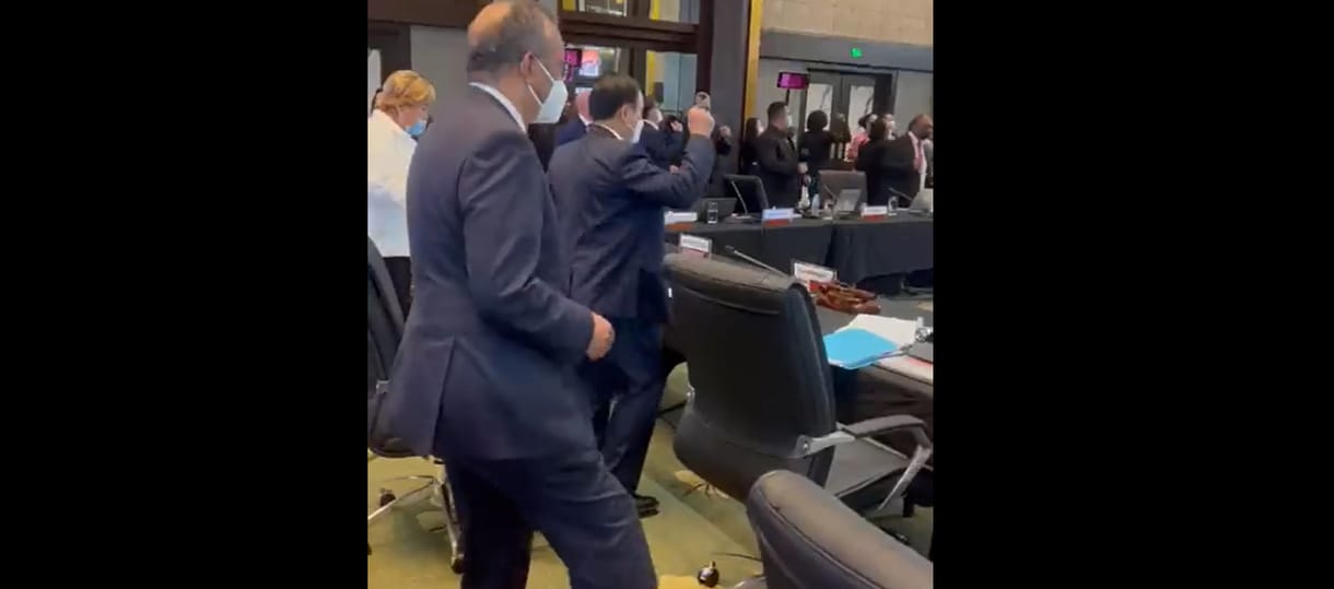 Meglepő videó került ki a WHO manilai kongresszusáról