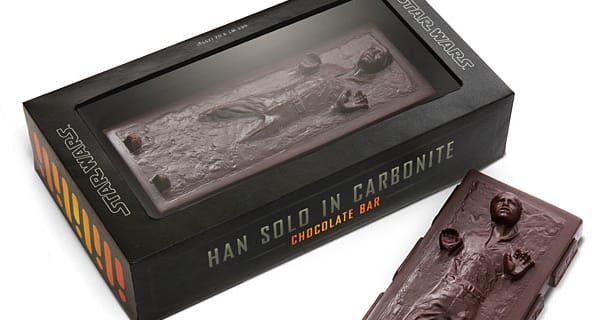 A nap kütyüje – Han Solo karbonit csokoládé