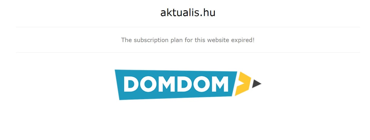 Egy időre elérhetetlenné vált az egyik fideszes propagandaoldal