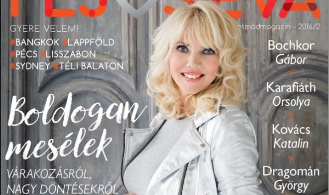 Fejős Éva 49 évesen gyereket vár