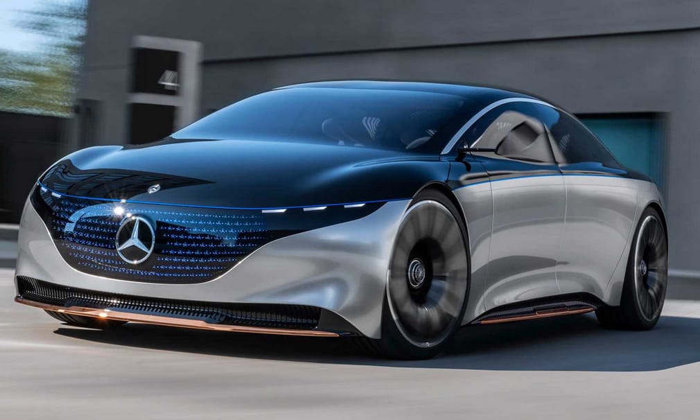 700 kilométeres hatótávú elképesztő villanyautó a Mercedestől