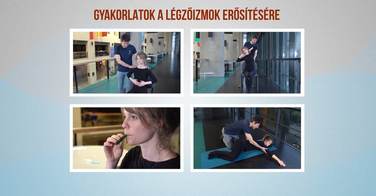 Oktatófilmen mutatja be a Semmelweis Egyetem, hogyan edzhetjük a légzőizmainkat otthon