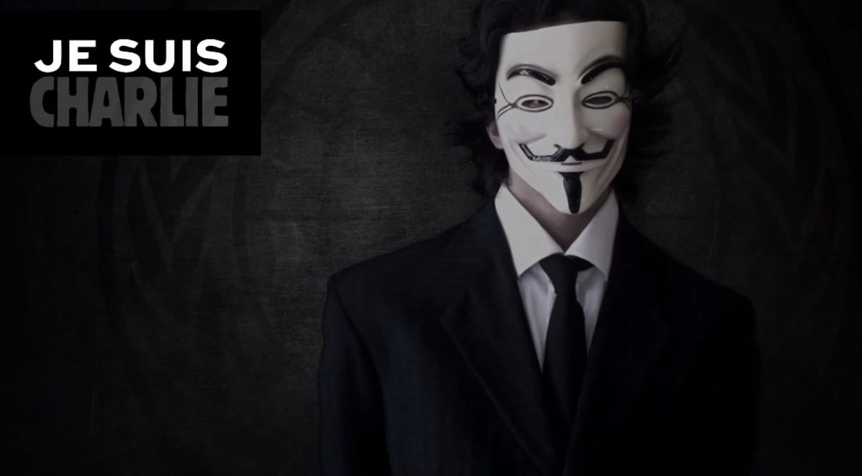 A Charlie Hebdo-hadművelet: háborút hirdetett az Anonymous - videó