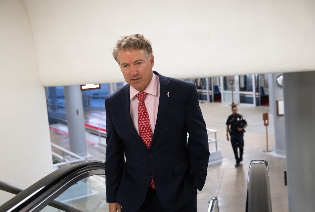 Koronavírusos Rand Paul amerikai szenátor