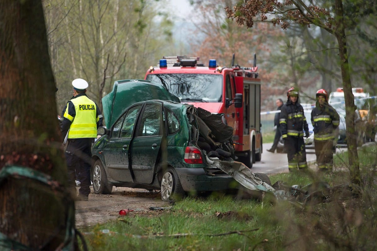 Heten haltak szörnyet egy részeg lengyel tinédzser autójában - fotók