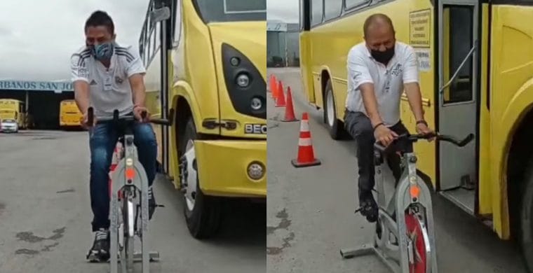 Megmutatták buszsofőröknek, milyen érzés bringásnak lenni a buszuk mellett