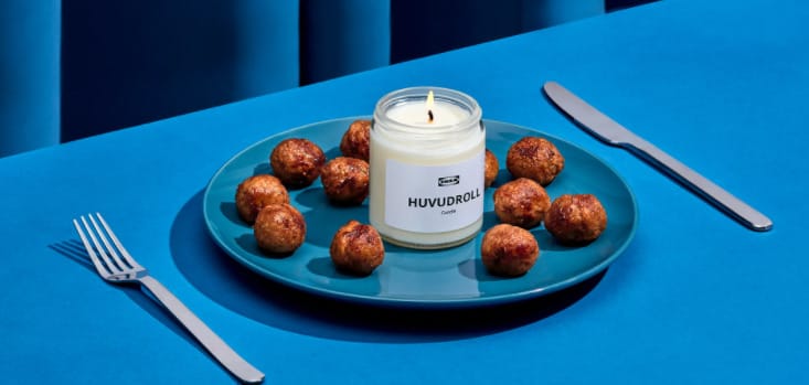 Húsgolyóillatú gyertyát készített az IKEA