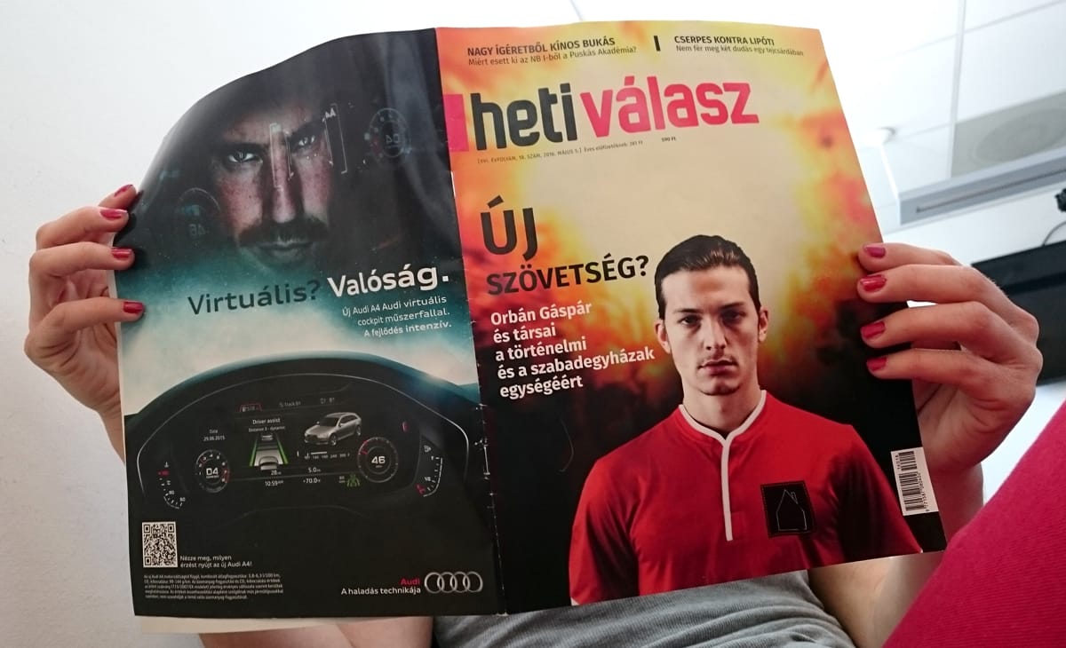 Befektetőkre vár a Heti Válasz főszerkesztője