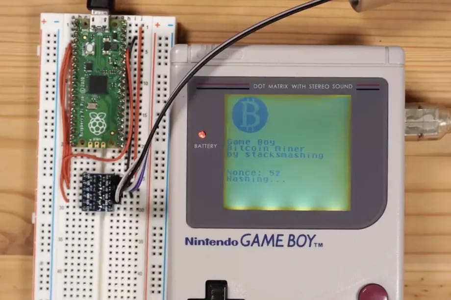 Videó: Már Game Boy-jal is lehet bitcoint bányászni, csak türelem kell hozzá