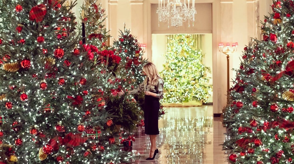 Így néz ki Trumpék utolsó karácsonya a Fehér Házban