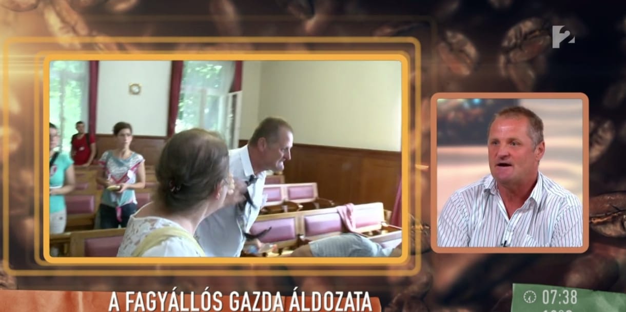 Élő adásban borult ki a fagyállós bortól meghalt fiú apja