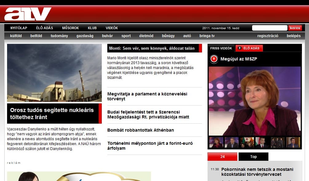 Megsértette a kampánycsendet az atv.hu és a 168ora.hu