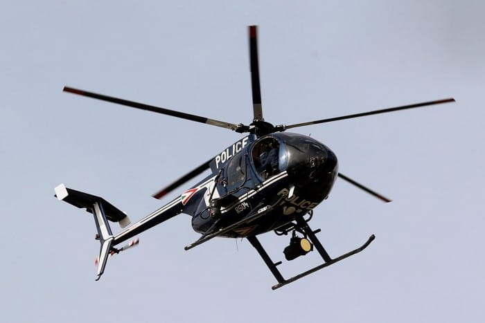 A Balatonba zuhant egy rendőrségi helikopter