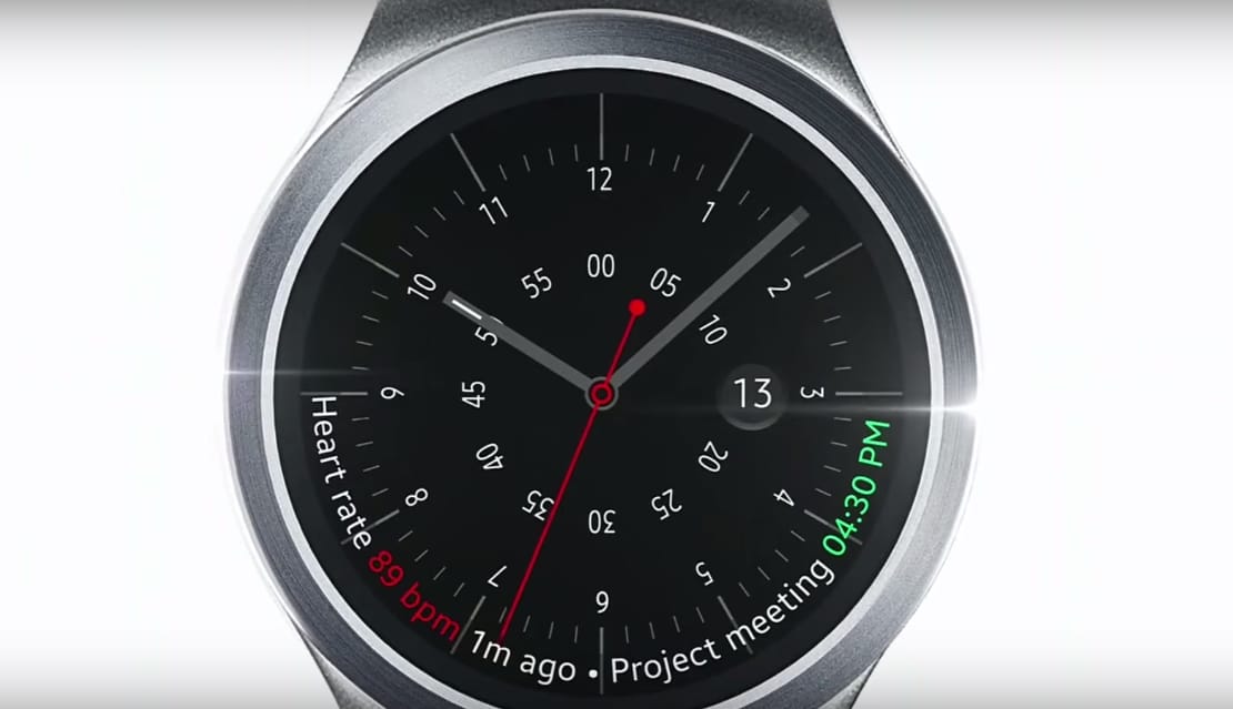 Végre egy szép okosórát csinált a Samsung