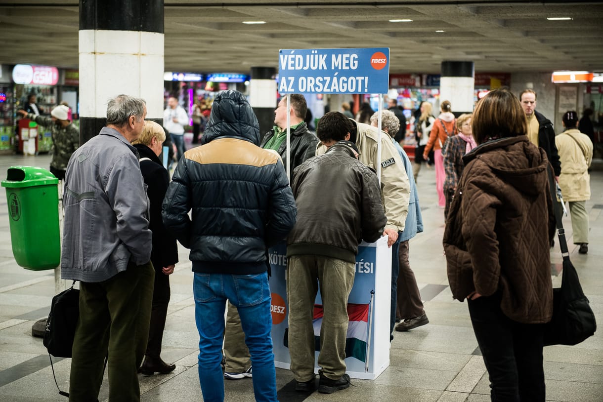 Megverték a Fidesz egyik aláírásgyűjtőjét