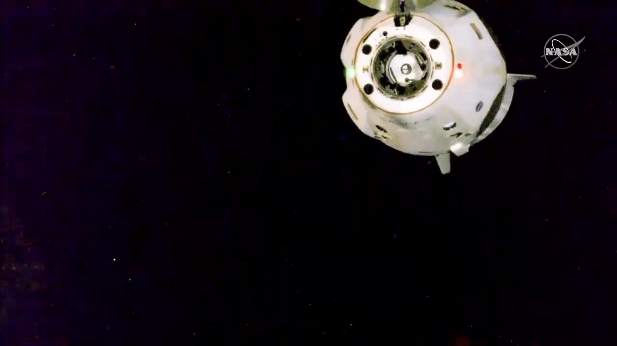 Visszatért a Crew Dragon
