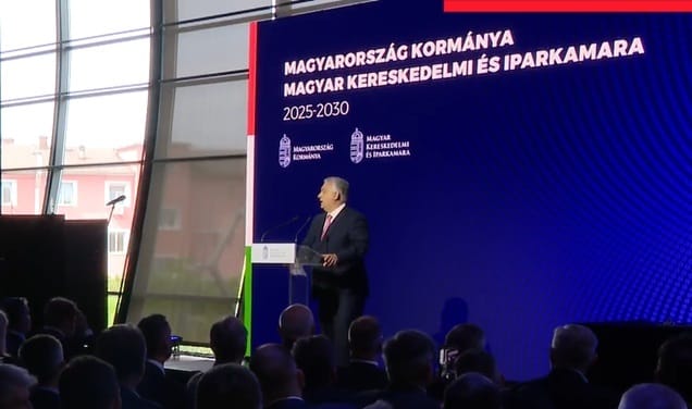 Orbán az iparkamara gyűlésén agitált Ukrajna ellen, és már 2026 utánra is megígért mindent a vállalkozóknak